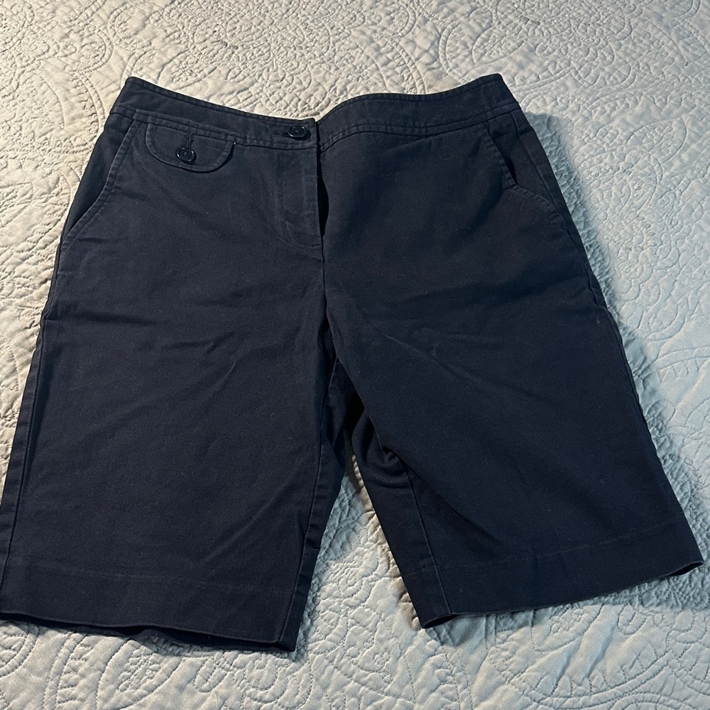 Talbots Navy Blue Women's Bermuda Shorts